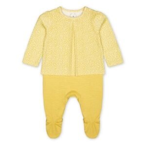 Mothercare - Micro Floral Print Rompers with Footie