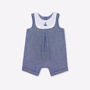 Mothercare - Embroidered Sleeveless Rompers