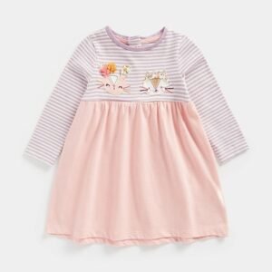 Mothercare Striped Fit & Flare Dress