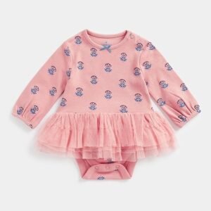 Mothercare - Girls Crafted with Care Full-Sleeves Bodysuit
