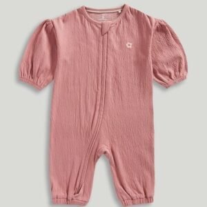 Mothercare - Infants Crinkled Zip-Up Romper