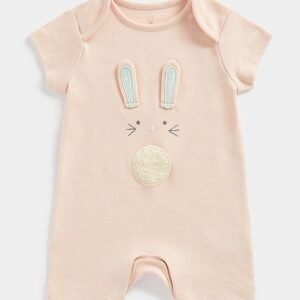 Mothercare - Romper with Bunny Applique