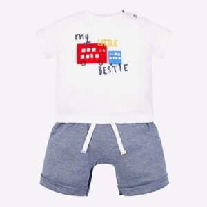 Mothercare - Colourblock Rompers with Upturned Hems