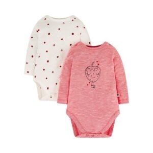 Mothercare - Pack of 2 Printed Onesies