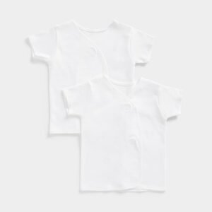 Mothercare Pack of 2 Wrap-Around Vests