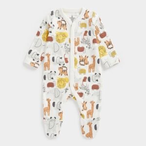 Mothercare Printed Cotton Sleepsuit