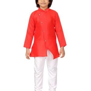 MUHURATAM Woven Kurta Pyjama Set