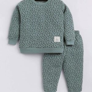 Mumbl Jumbl Boys Printed Pants & Sweatshirt Set