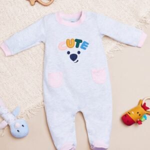 NAUTI NATI - Infants Typographic Pattern Rompers