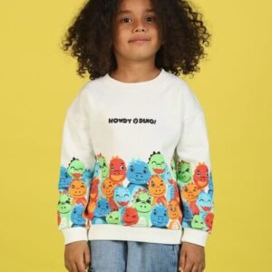 NAUTI NATI Boy Regular Fit Graphic Print Sweatshirt