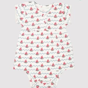 NINO BAMBINO - Printed Round Neck Rompers