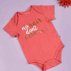 NINO BAMBINO - Typographic Print Round-Neck Romper
