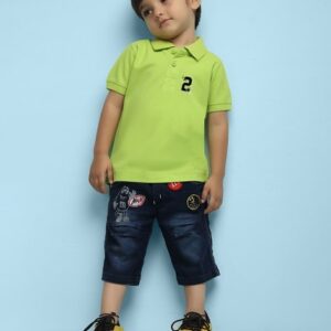 Nusyl Numeric Print Polo T-Shirt