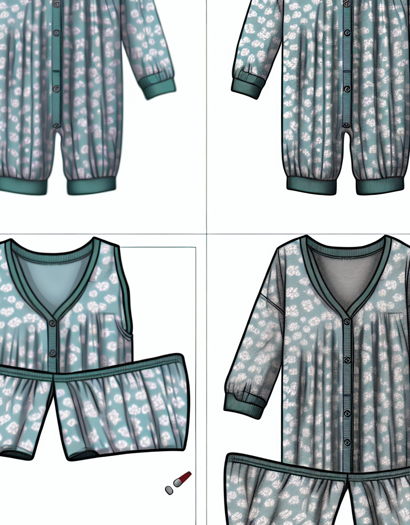 Pajama Rompers: Snuggly Nightwear for Peaceful Sleep
