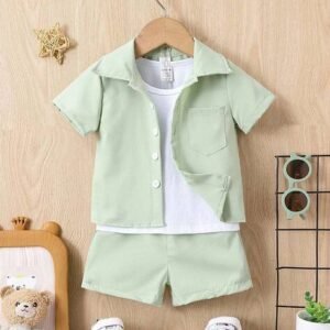 Peeloo Boys Shirt & Shorts Set
