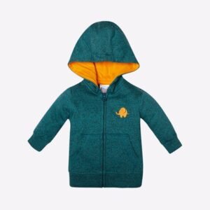 PINK N BLUE Hooded Sweatshirt with Kangaroo Pockets