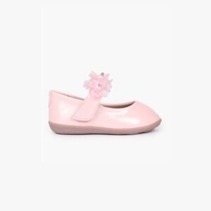 PITTER-PATTER Slip-On Ballerinas with Floral Applique