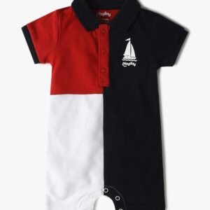 PLAYDAY - Boys Colourblock Rompers