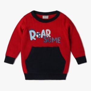 PLAYDAY Boys Typographic Print Sweatshirt