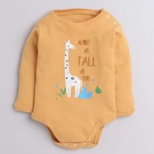 POLKA TOTS - Graphic Print Rompers with Snap-Buton Closure