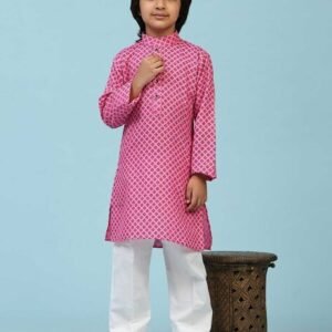 PRO-ETHIC(STYLE DEVELOPER) Boy Printed Kurta & Pyjamas Set