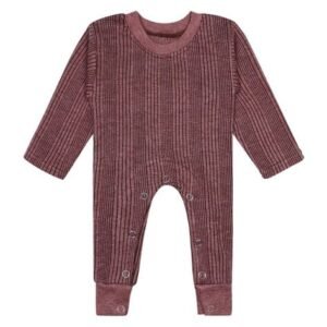 SUPERMINIS - Unisex Striped Round-Neck Rompers