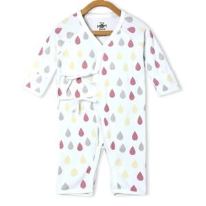 THE MOM STORE - Cotton Micro Print Rompers