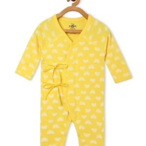 THE MOM STORE - Printed Rompers with Snap-Button Closure