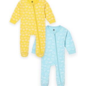 THE MOM STORE - Pack of 2 Printed Romper