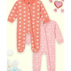 THE MOM STORE - Pack of 2 Printed Romper