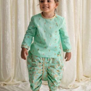 Tiber Taber Boy Printed Kurta Dhoti Set