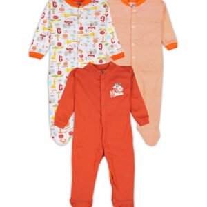 TiniBerry - Pack of 3 Printed Rompers