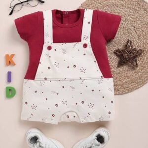 TOONYPORT - Infants Printed Round-Neck Rompers