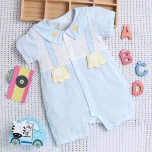 U.B.O.P. - Cotton Short Sleeve Rompers