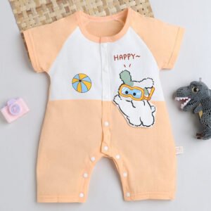 U.B.O.P. - Cotton Cartoon Rompers