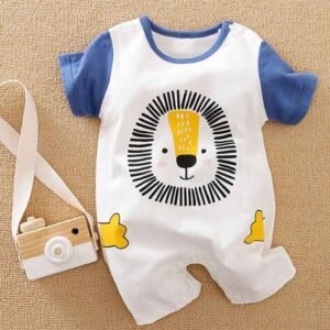 U.B.O.P. - Cotton Short Sleeve Rompers