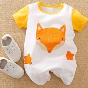 U.B.O.P. - Cotton Short Sleeve Rompers
