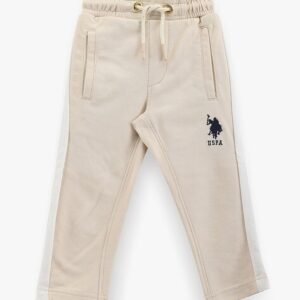 U.S. Polo Assn. Boys Logo Embroidered Regular Fit Straight Track Pants