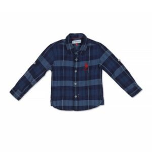 U.S. Polo Assn. Checked Shirt with Logo Embroidery