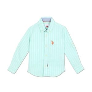 U.S. Polo Assn. Striped Patch-Pocket Shirt