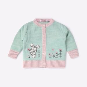 Wingsfield Embroidered Button-Down Cardigan