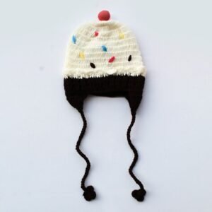 Woonie Colourblock Cap with Embroidered Accent