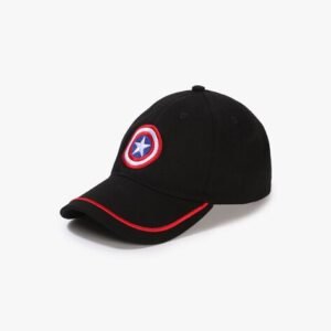 Wotnot by AZORTE - Boys Captain America Embroidered Baseball Cap