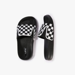 Wotnot by AZORTE - Boys Checked Open-Toe Slides