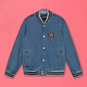 Wotnot by AZORTE - Bomber Jacket with Contrast Tipping