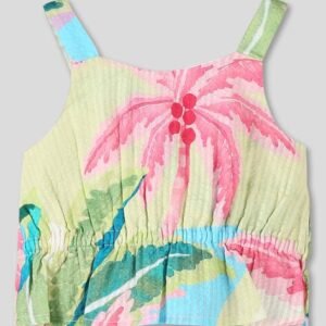 Wotnot by AZORTE - All-Over Print Beach Vibe Top