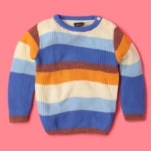 Wotnot Striped Round-Neck Sweater