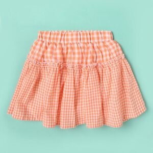 Wotnot - Checked A-Line Skirt
