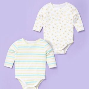 Wotnot Pack of 2 Printed Bodysuits