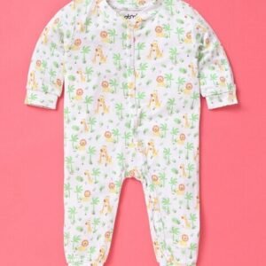 Wotnot Printed Cuffed Romper